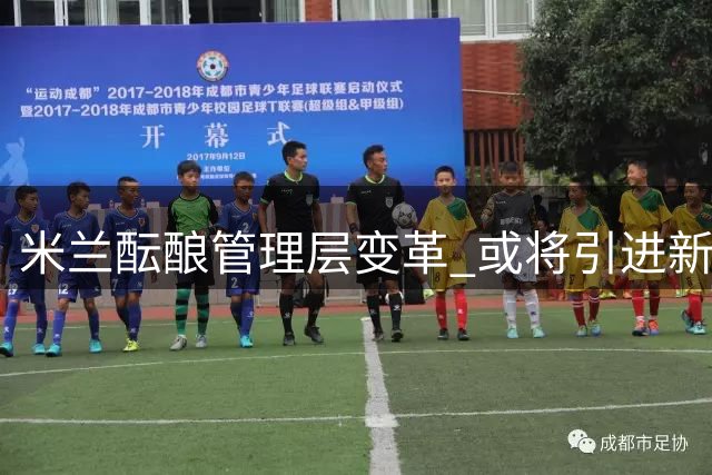 米兰酝酿管理层变革 或将引进新任足球总监